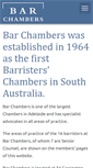 Mobile Screenshot of barchambers.com.au